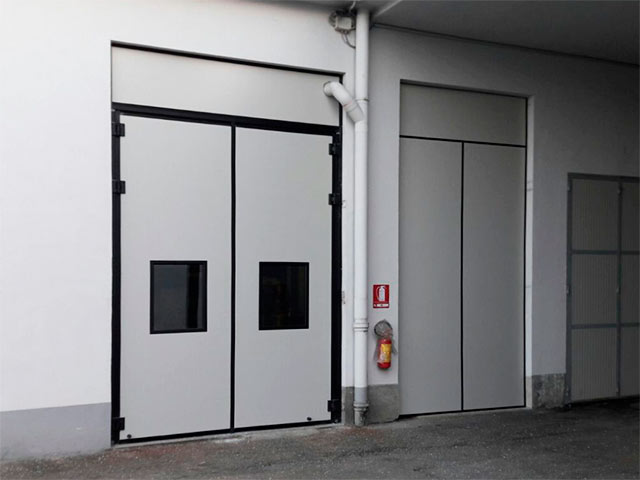porta industriale a libro piemonte