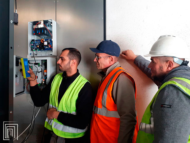 serrande per parcheggi test