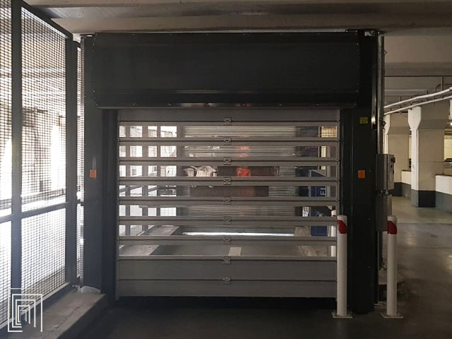 serranda spiral ad avvolgimento