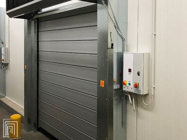 porta rapida coibentata per aldi